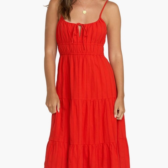 NWT Billabong Beach Maxi Summer Dress XS - Picture 1 of 7